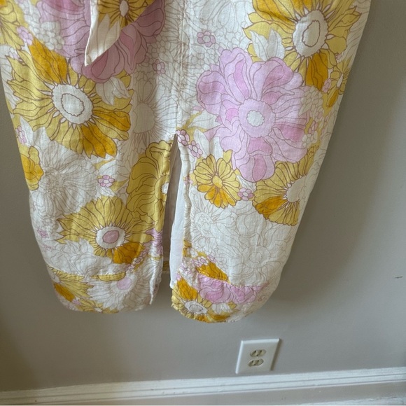 REISS Kay Tie Front Printed Dress - Picture 5 of 11